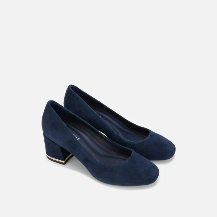 Balance Suede Pump Marine Women Kenneth Cole Heels