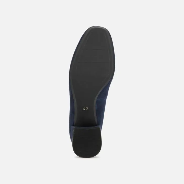 Balance Suede Pump Marine Women Kenneth Cole Heels