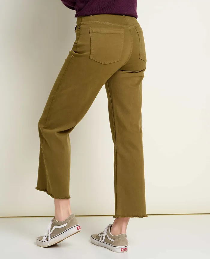 Balsam Seeded Cutoff Pant Fir Women8217s Pants ToadandCo