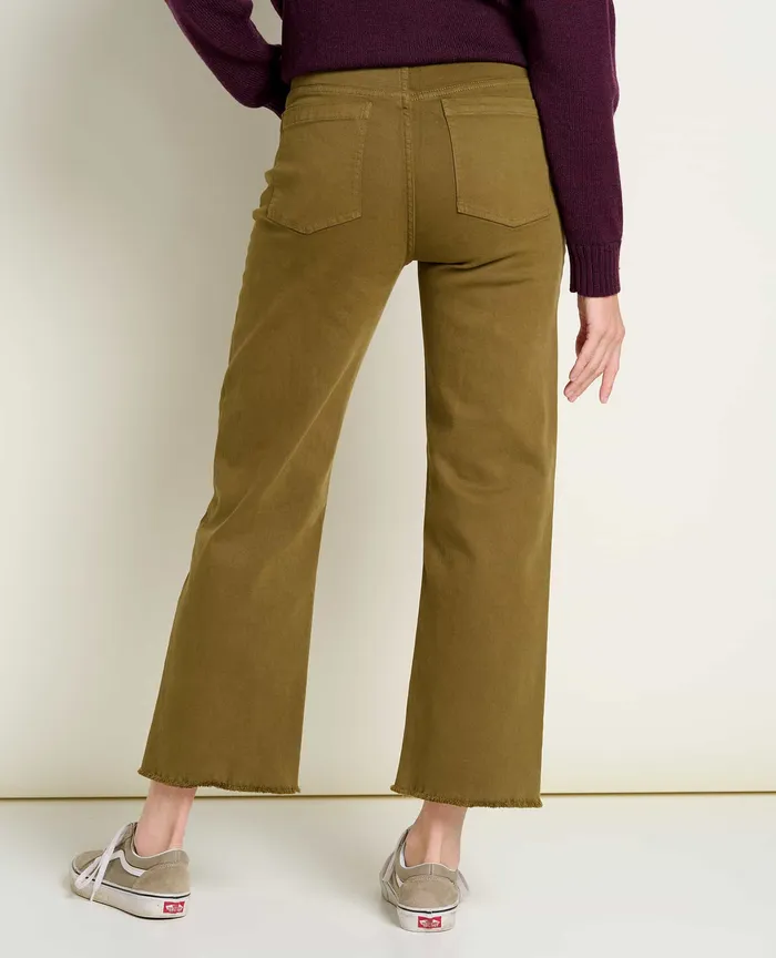 Balsam Seeded Cutoff Pant Fir Women8217s Pants ToadandCo