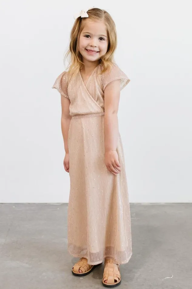 Baltic Born Embellished Sequin Women Toddler Grace Sparkle Gown Champagne Baltic Born Embellished Sequin Women Toddler Grace Sparkle Gown Champagne