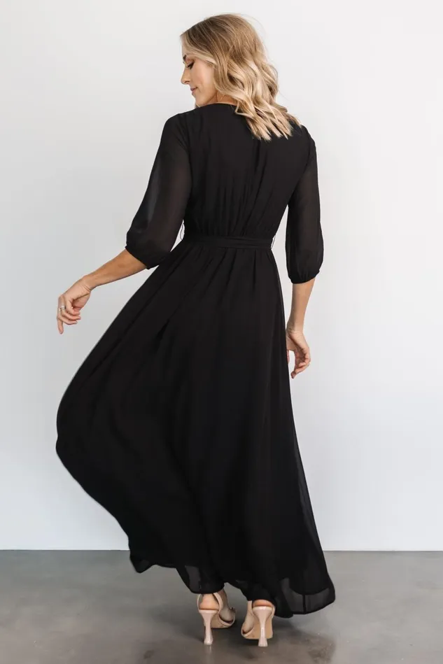 Baltic Born Mother Of The Bride Women Rebecca Maxi Dress Black Baltic Born Mother Of The Bride Women Rebecca Maxi Dress Black