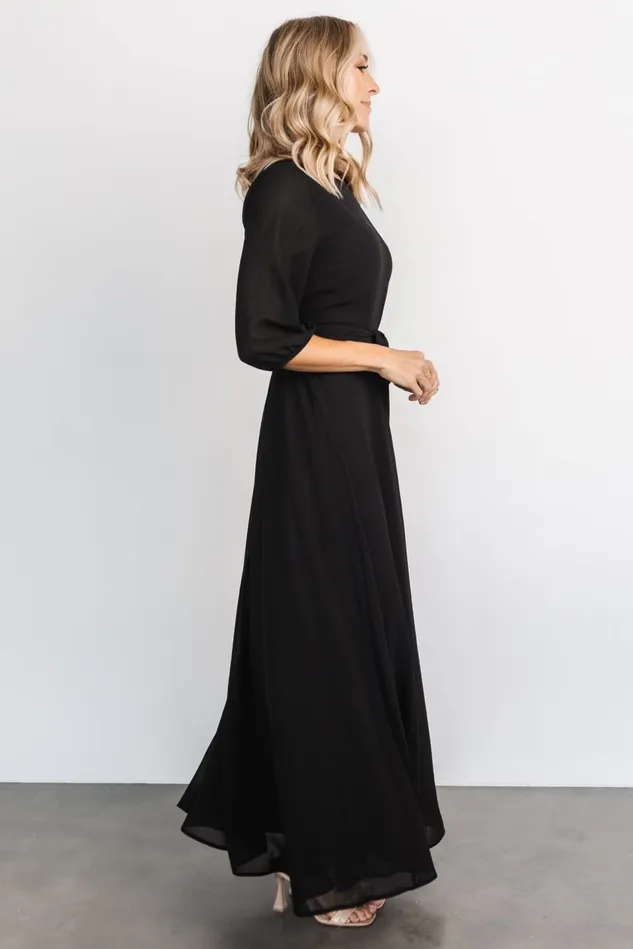 Baltic Born Mother Of The Bride Women Rebecca Maxi Dress Black Baltic Born Mother Of The Bride Women Rebecca Maxi Dress Black