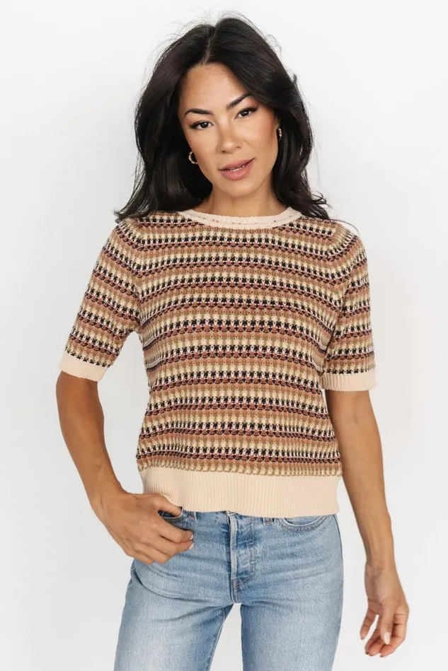 Baltic Born Sweaters Women Scout Knit Sweater Top Multi