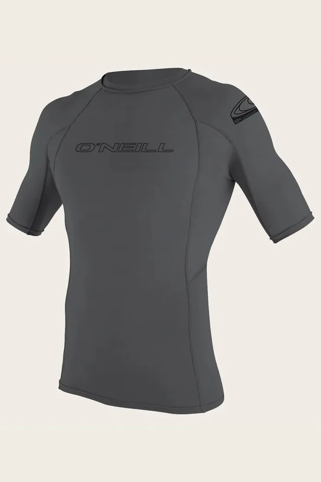 BASIC SKINS 50 SS RASH GUARD Smoke Men O039NEILL Men039S Wetsuits