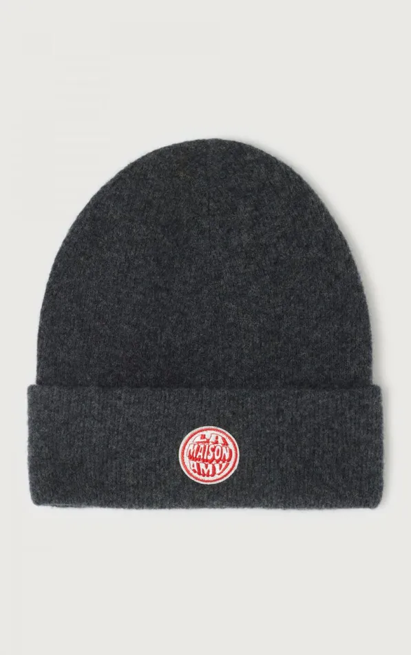 Beanie Raxow Melange Charcoal Kids American Vintage