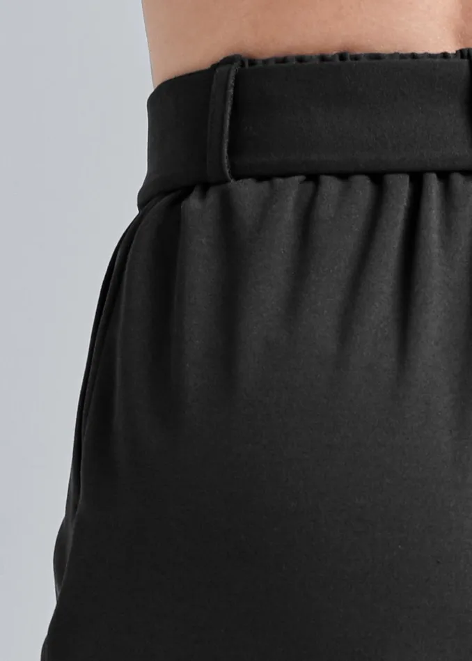 BELTED CARGO PANTS Black Women VENUS Casual