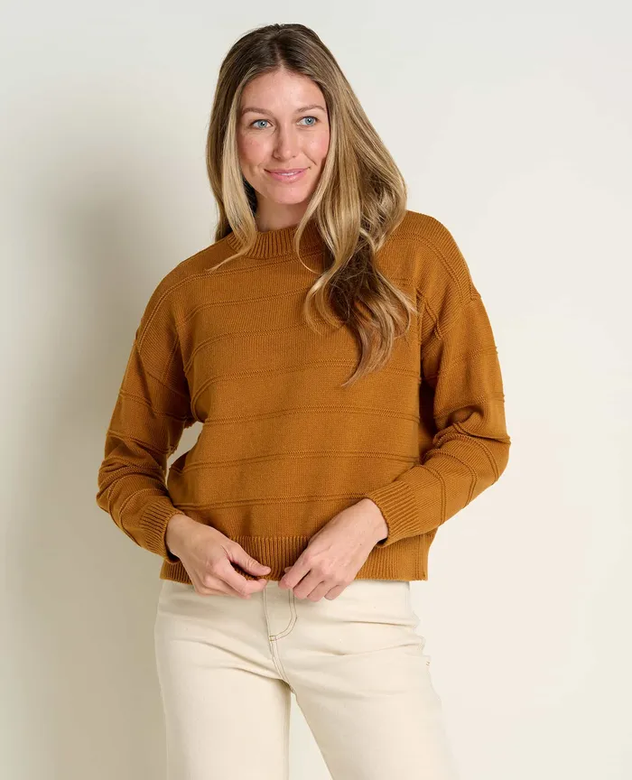 Bianca II Crew Sweater Cardamom Sweaters ToadandCo Women8217s