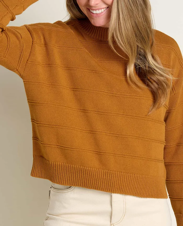 Bianca II Crew Sweater Cardamom Sweaters ToadandCo Women8217s