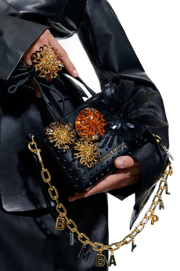 Black Chrysanthemum Charm Black Women Bimba Y Lola Bimba Y Palomo Black Chrysanthemum Charm Black Women Bimba Y Lola Bimba Y Palomo