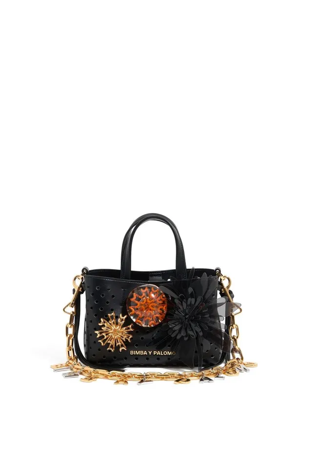 Black Chrysanthemum Charm Black Women Bimba Y Lola Bimba Y Palomo Black Chrysanthemum Charm Black Women Bimba Y Lola Bimba Y Palomo