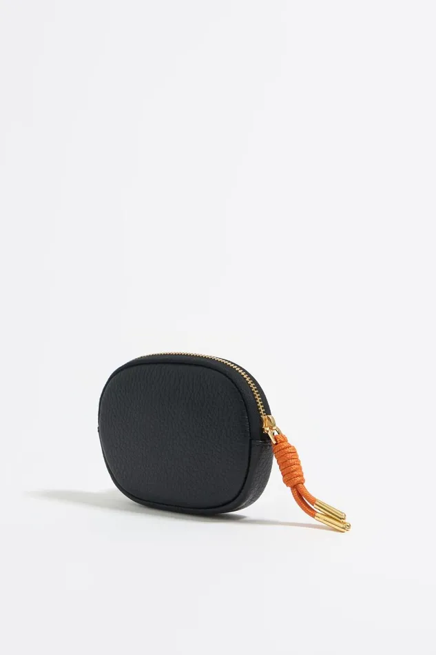 Black Leather Oval Coin Purse Black Women Bimba Y Lola Wallets And Coin Purses Black Leather Oval Coin Purse Black Women Bimba Y Lola Wallets And Coin Purses
