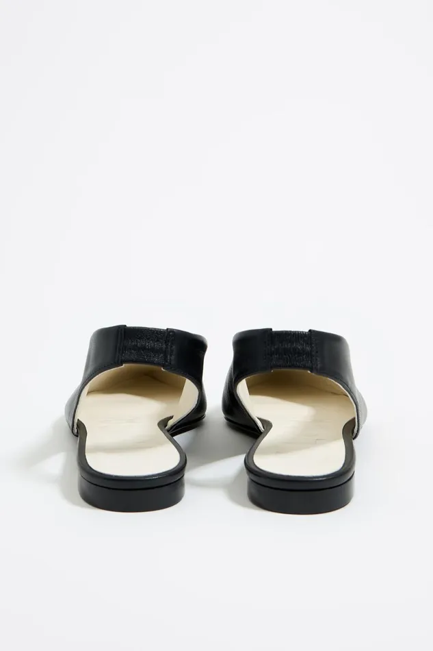 Black Leather Slingback Ballerina Black Women Bimba Y Lola Ballerinas Black Leather Slingback Ballerina Black Women Bimba Y Lola Ballerinas