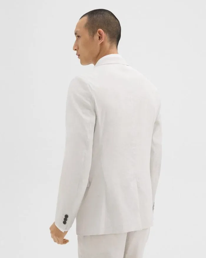 Blazers Jackets Men Theory Clinton Blazer In Good Linen Sand