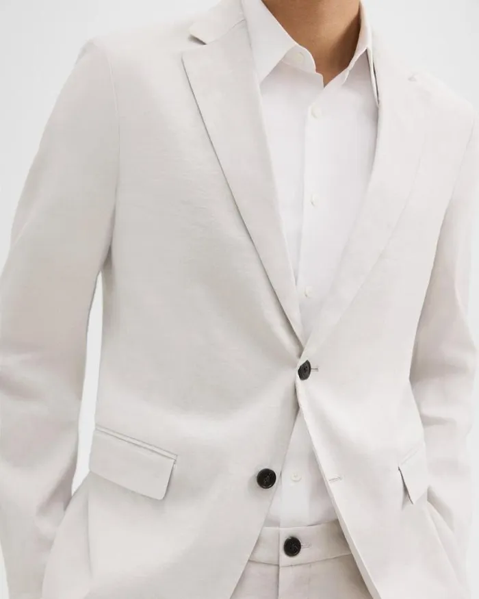 Blazers Jackets Men Theory Clinton Blazer In Good Linen Sand