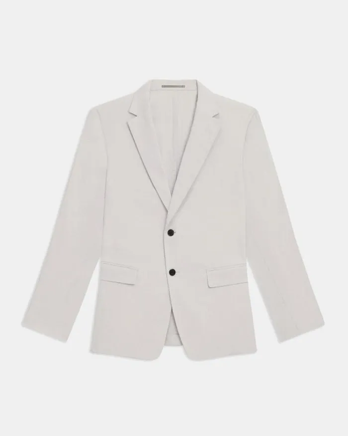 Blazers Jackets Men Theory Clinton Blazer In Good Linen Sand