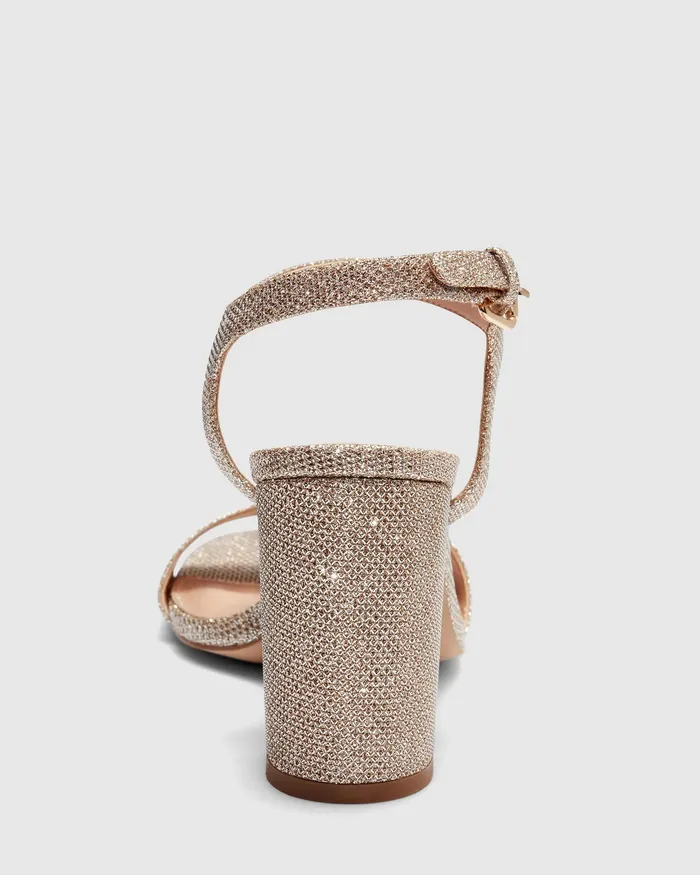 Block Heels NOVO Shoes Women PROSECCO GOLD Block Heels NOVO Shoes Women PROSECCO GOLD