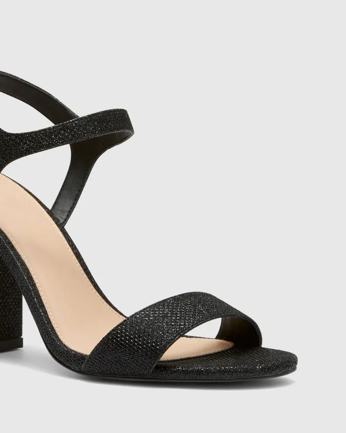 Block Heels Women NOVO Shoes PROSECCO BLACK