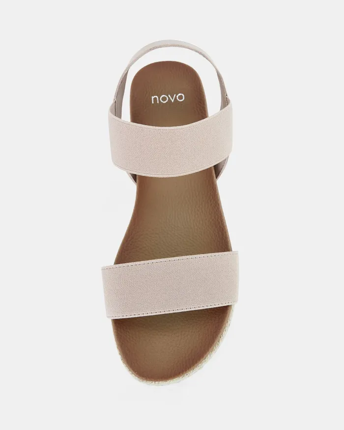 BOLOGNA NUDE Wedges NOVO Shoes Women
