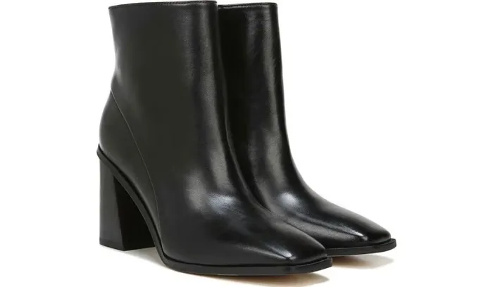 Boots Women Franco Sarto Sarto Vallah Bootie Black Leather