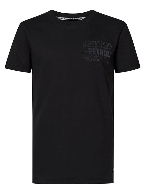Boys TShirts Petrol Industries Artwork TShirt Black