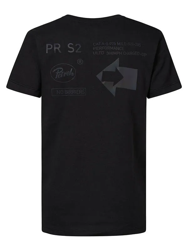 Boys TShirts Petrol Industries Artwork TShirt Black