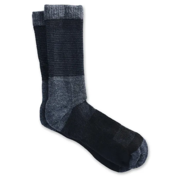 Bull Run Socks Lightweight Crew 8211 BlackGray Men Danner Socks