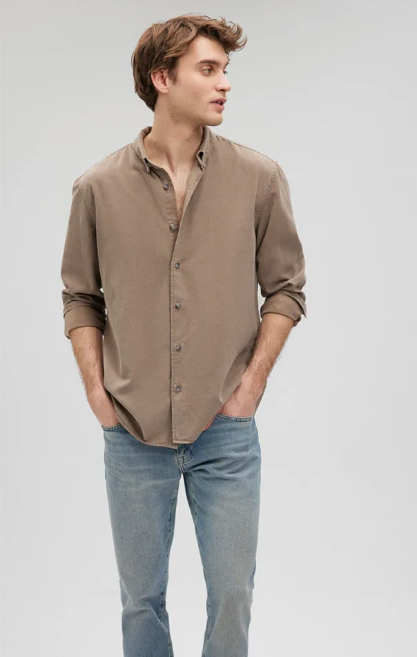Button UpLong Sleeve Shirt In Pure Cashmere Men Mavi Jeans Shirts Button UpLong Sleeve Shirt In Pure Cashmere Men Mavi Jeans Shirts