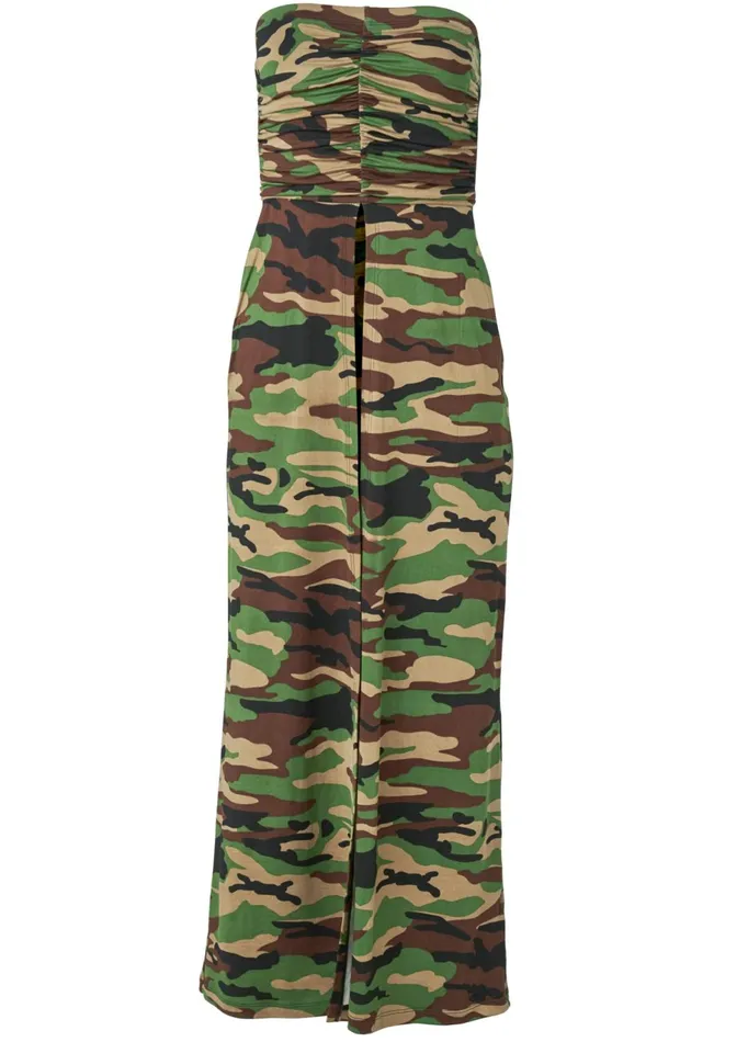 CAMO MAXI TOP Olive Multi Women VENUS Casual Tops