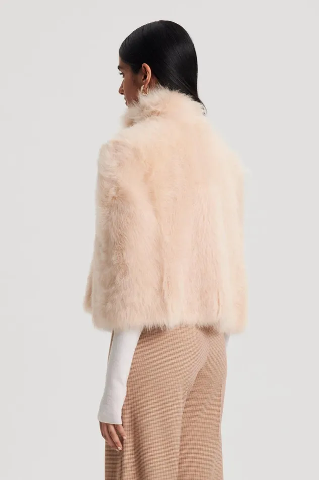 Capes Women Scanlan Theodore TOSCANA CAPE Champagne