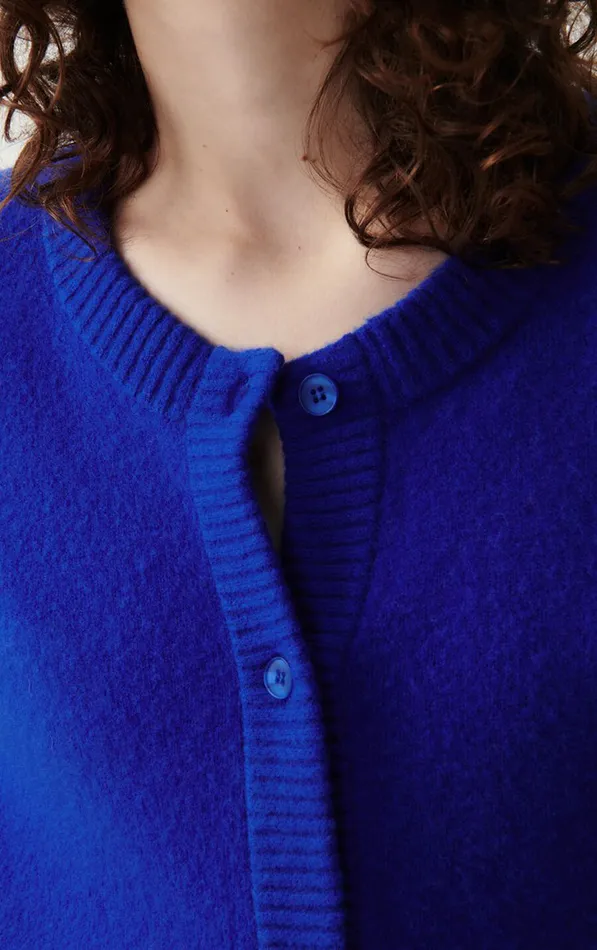 Cardigan Damsville Indigo Women American Vintage Jumpers and Cardigans Cardigan Damsville Indigo Women American Vintage Jumpers and Cardigans