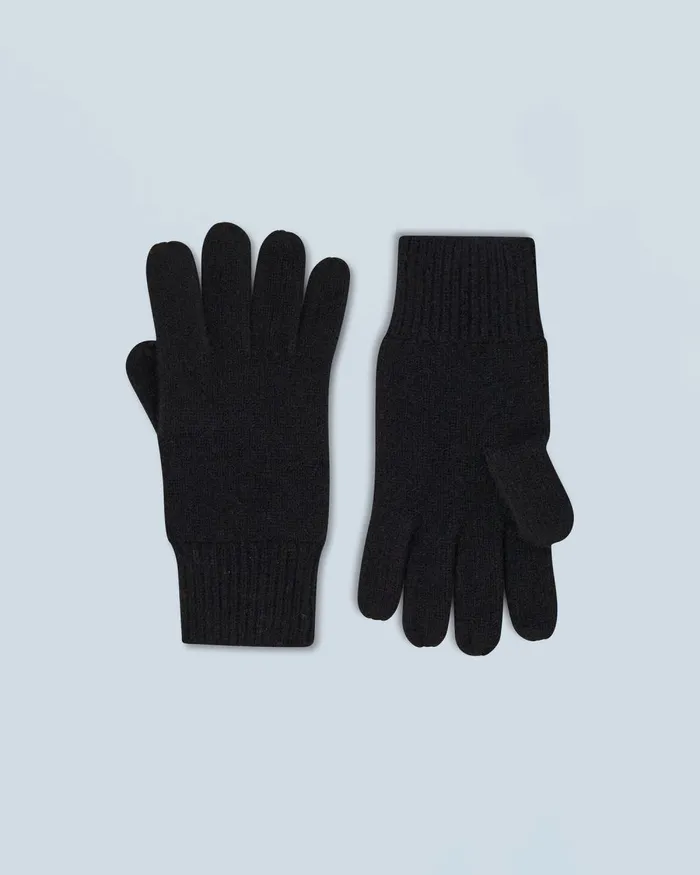 Cashmere Gloves From Future Regular Gloves Black