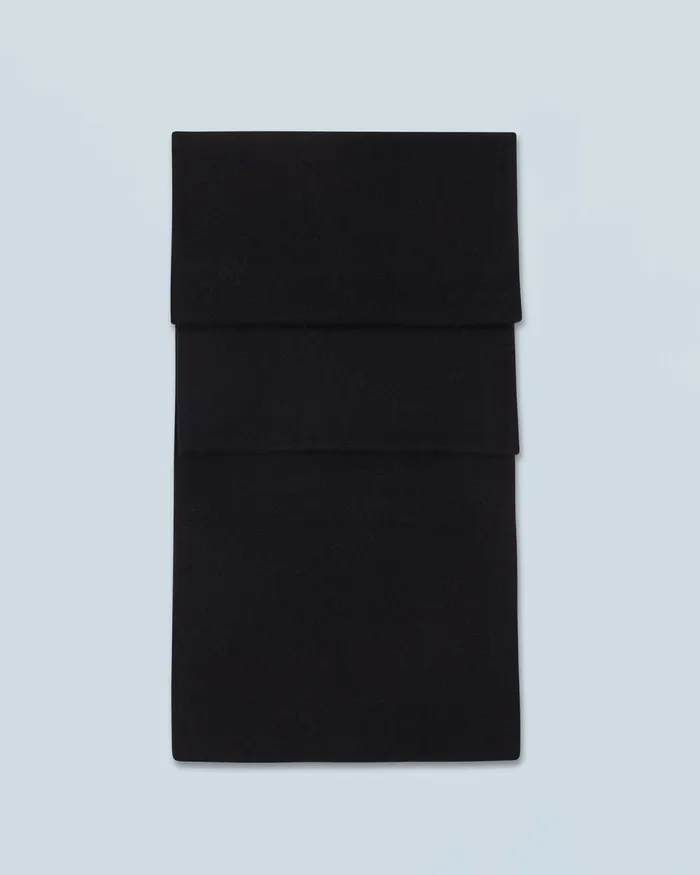 Cashmere Scarves and Collars From Future Regular Basic Scarf Black