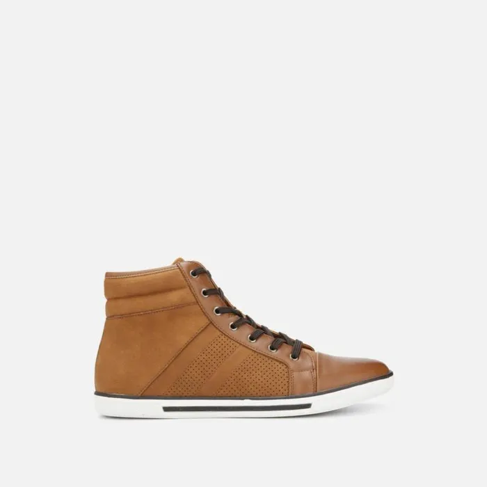 Center High Top Sneaker Rust Men Kenneth Cole Sneakers