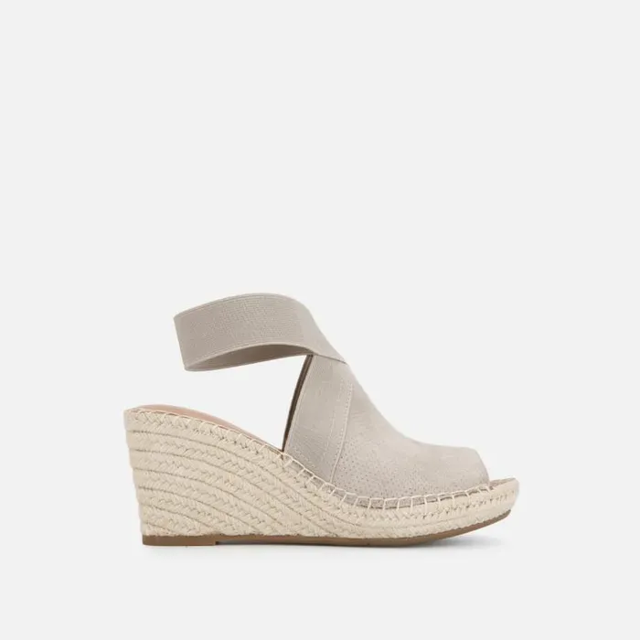 Charli Suede Espadrille Platform Sandal Mushroom Women Kenneth Cole Gentle Souls