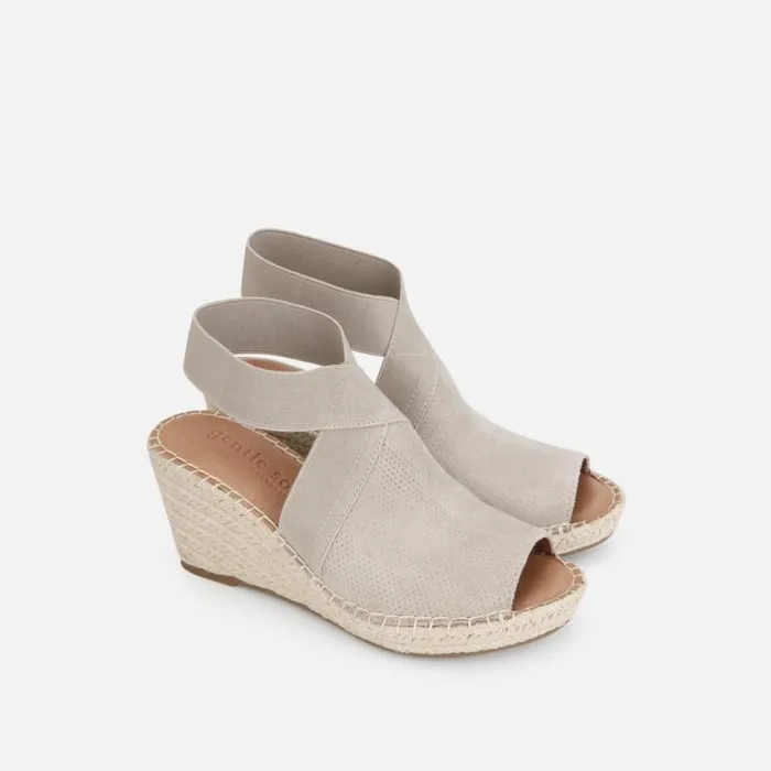 Charli Suede Espadrille Platform Sandal Mushroom Women Kenneth Cole Gentle Souls