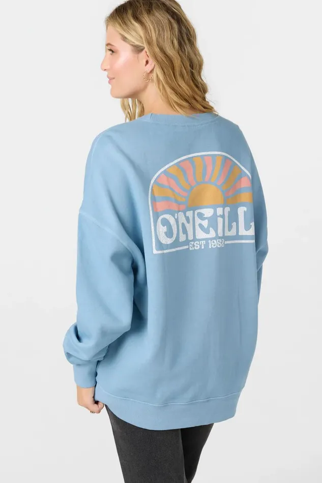 CHOICE OVERSIZEDFIT CREWNECK FLEECE PULLOVER Women O039NEILL Collections