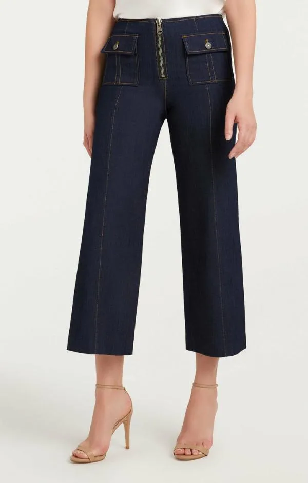 Cinq Sept Azure Pant Indigo Women Pants
