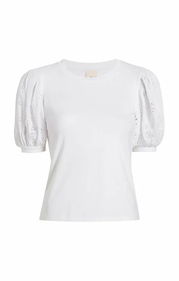 Cinq Sept Janit Top White Women Tees