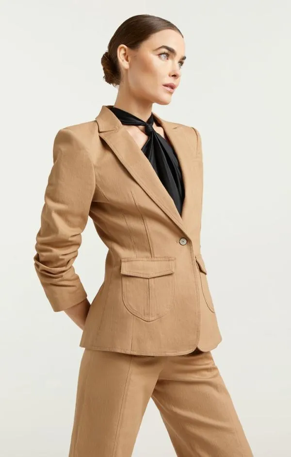 Cinq Sept Louisa Blazer Sahara Women Blazers