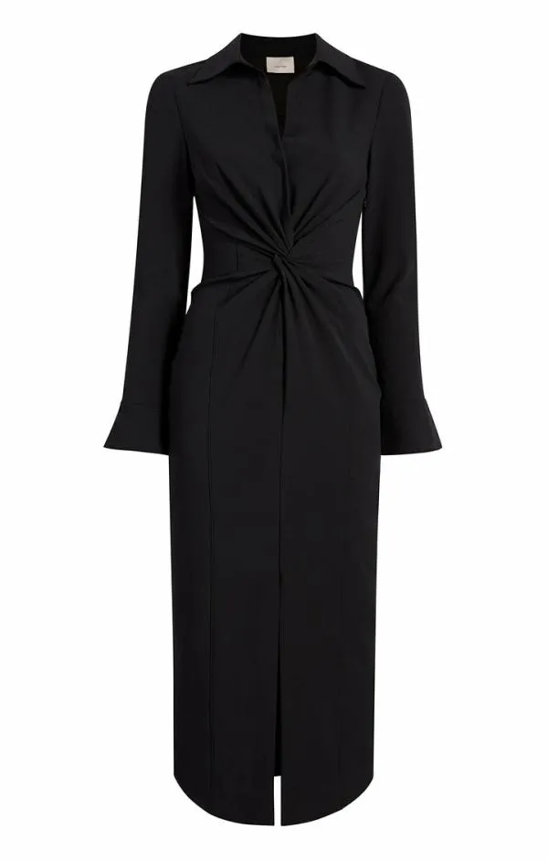 Cinq Sept Midi Mckenna Dress Black Women Midi