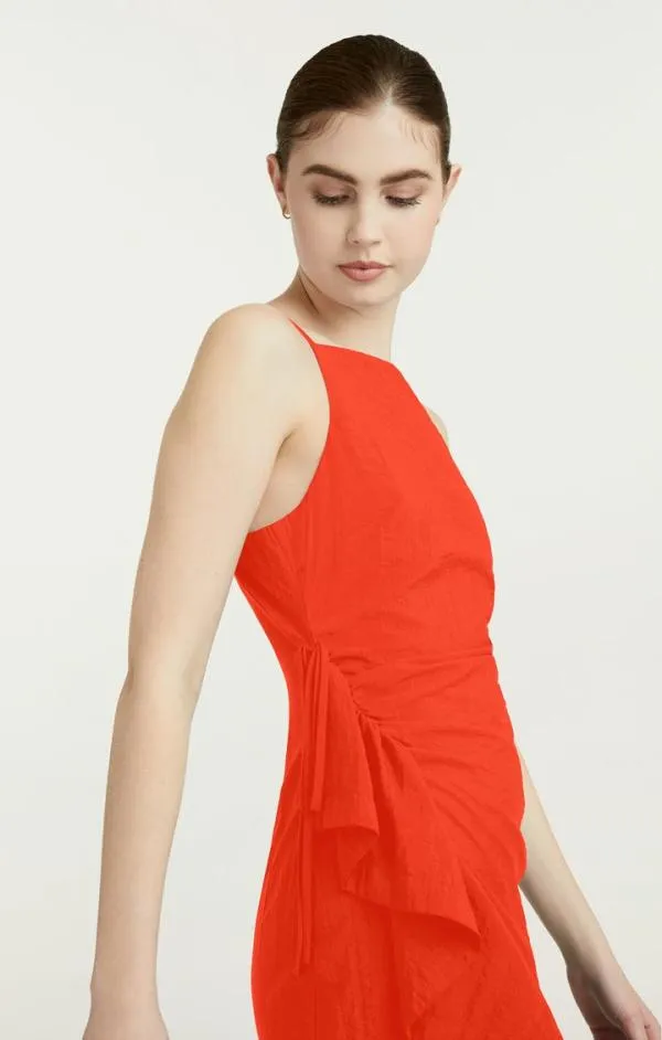 Cinq Sept Neena Dress Cherry Tomato Women Midi