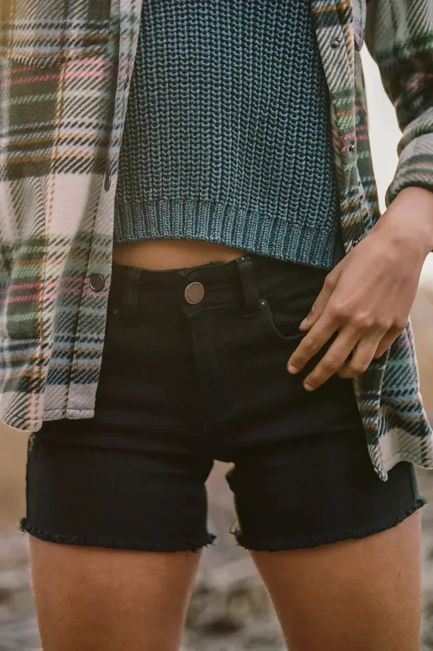CODY DENIM SHORTS Washed Black Women O039NEILL Clothing