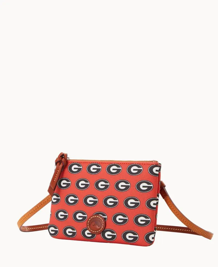 Collegiate University Of Georgia Top Zip Crossbody University Of Georgi Woman Dooney and Bourke Crossbodies Collegiate University Of Georgia Top Zip Crossbody University Of Georgi Woman Dooney and Bourke Crossbodies