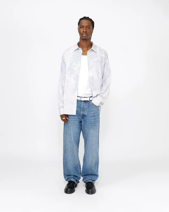 Denim MenWomen Stussy NEW CLASSIC JEAN DENIM Medium Blue