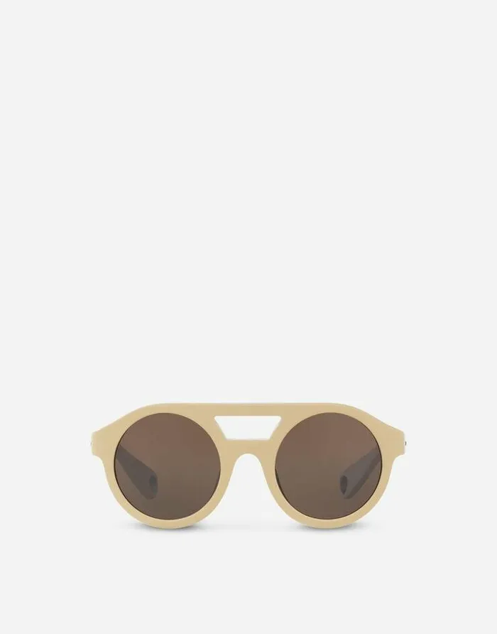 Dolce and Gabbana Accessories Children Mimmo Sunglasses Beige And Light Blue