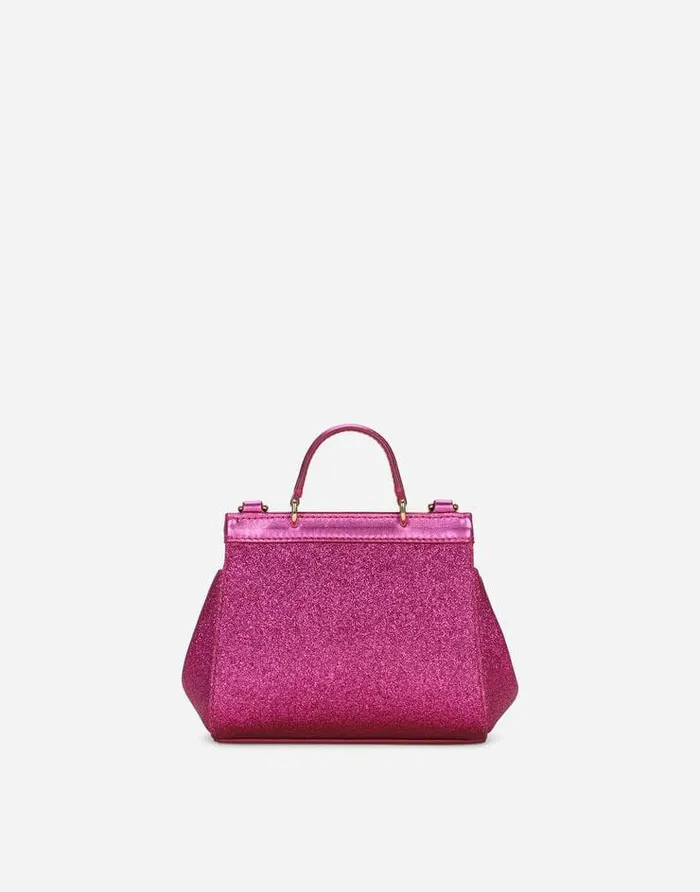 Dolce and Gabbana Accessories Children Mini Sicily Handbag Fuchsia Dolce and Gabbana Accessories Children Mini Sicily Handbag Fuchsia