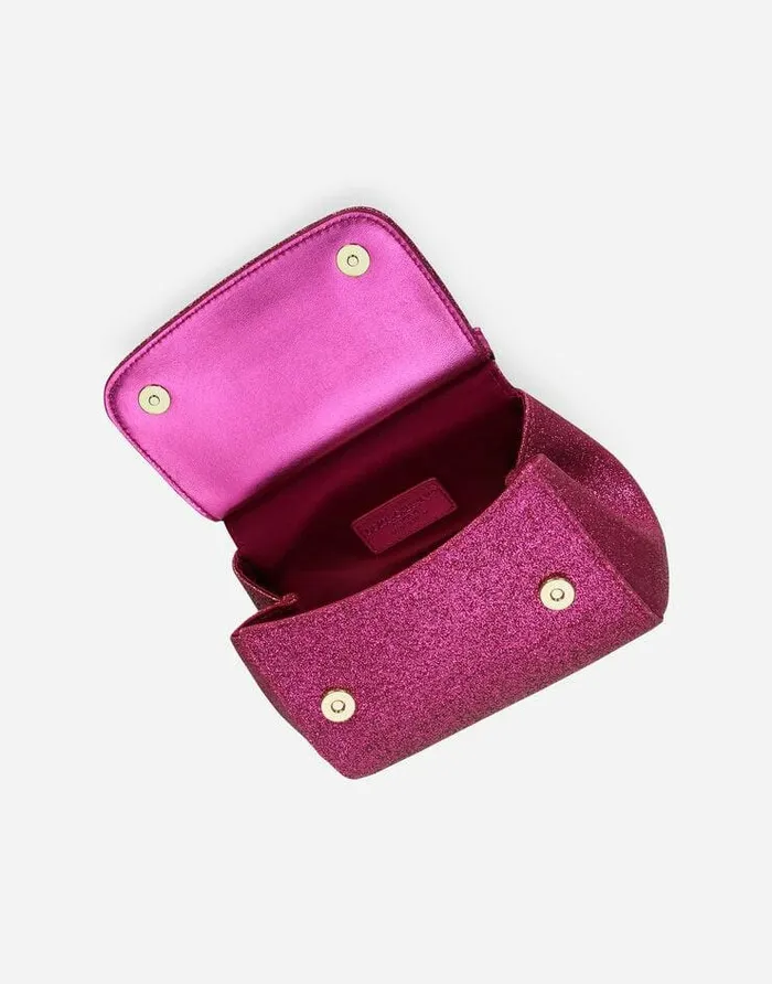 Dolce and Gabbana Accessories Children Mini Sicily Handbag Fuchsia Dolce and Gabbana Accessories Children Mini Sicily Handbag Fuchsia