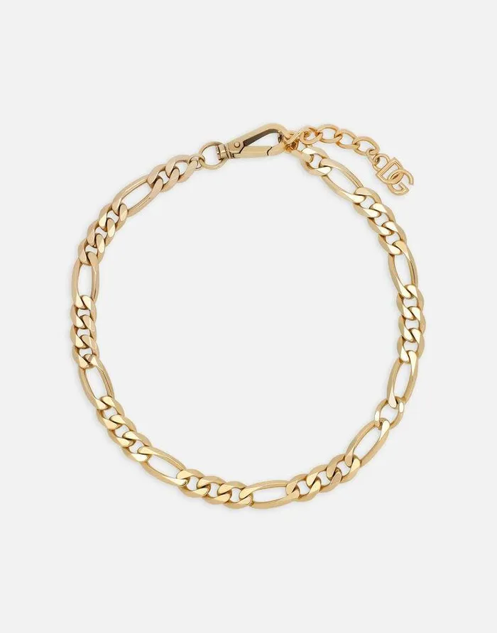 Dolce and Gabbana Bijoux Men Chain Necklace Gold