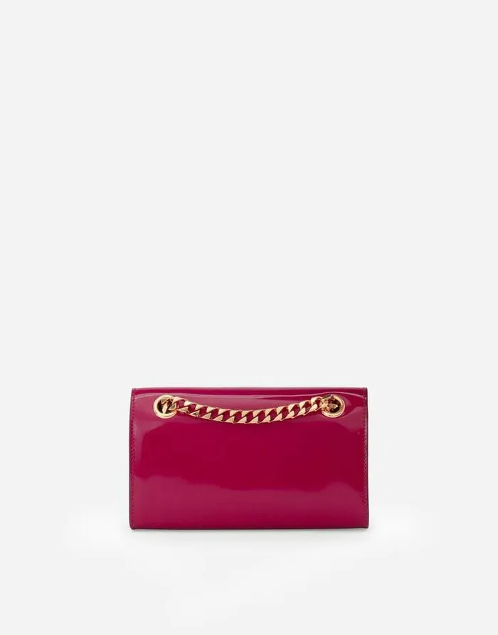 Dolce and Gabbana Clutches Mini And Micro Bags Women Polished Calfskin 35 Phone Bag Fuchsia Dolce and Gabbana Clutches Mini And Micro Bags Women Polished Calfskin 35 Phone Bag Fuchsia